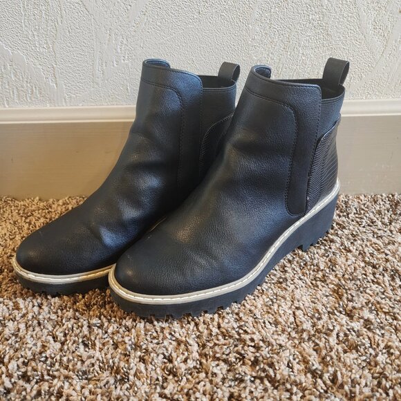 DV Black Platform Boots - Picture 3 of 6